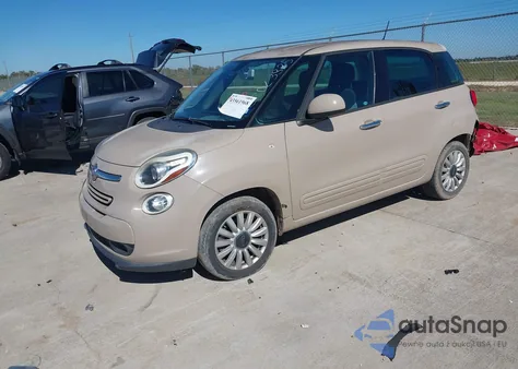 2014 Fiat 500L Easy from USA, damaged, VIN ZFBCFABH4EZ023825